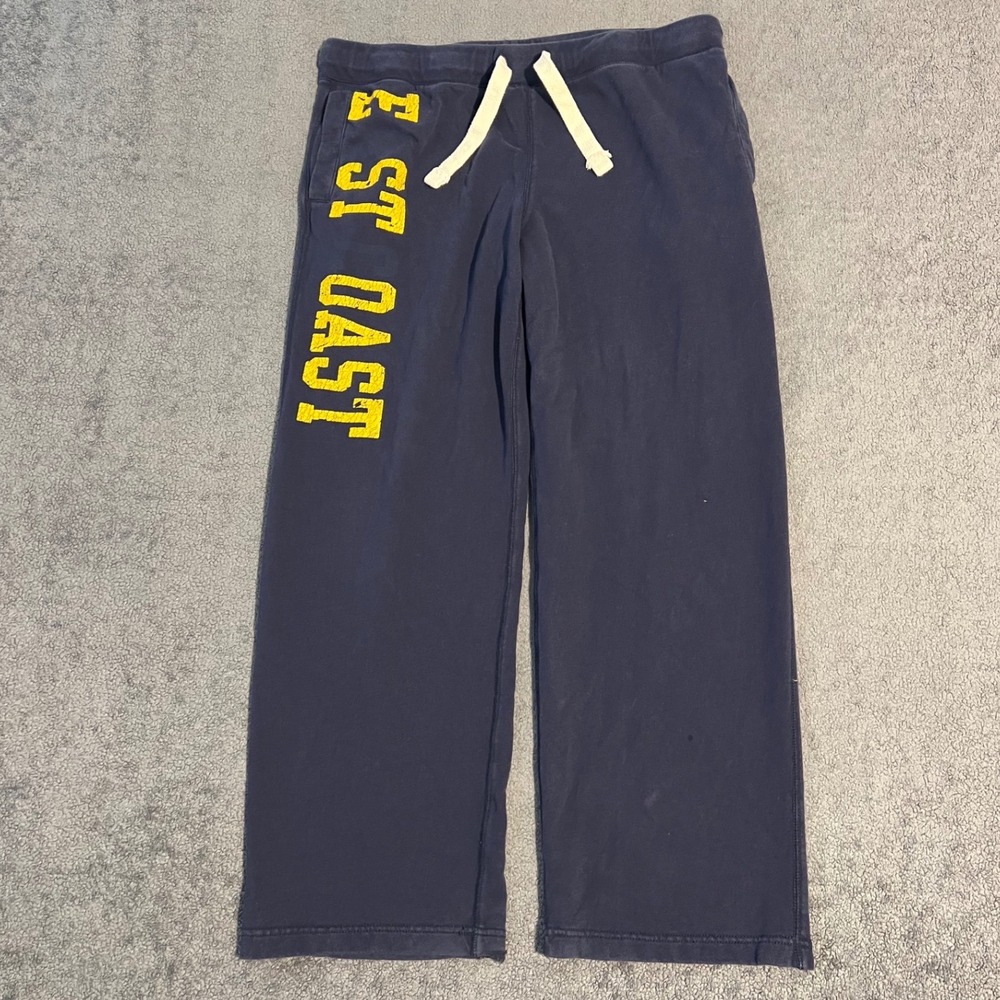 Vintage Y2K Mossimo Supply Co Mens East Coast Baggy Wide Leg Sweatpants Large